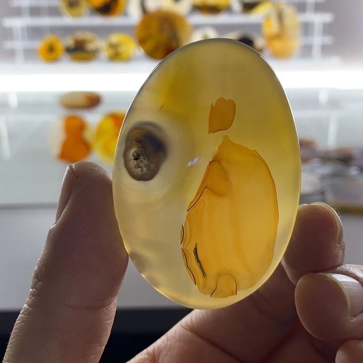 玛瑙/玉髓合金颈饰