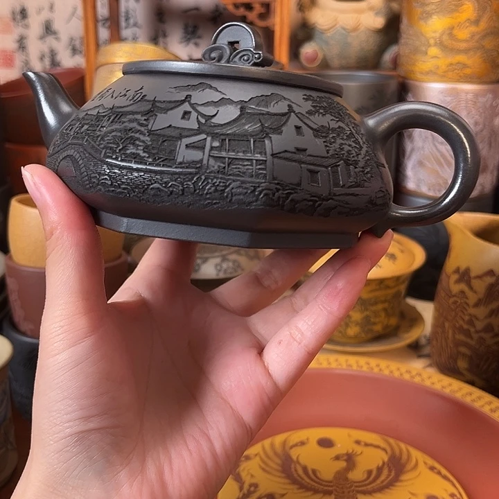 茶杯紫砂宜兴紫砂茶杯正品