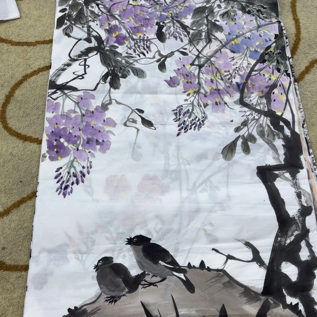 国画赵家爱老师作品刘