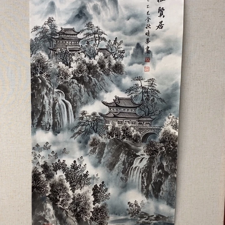 国画亲笔手绘原创