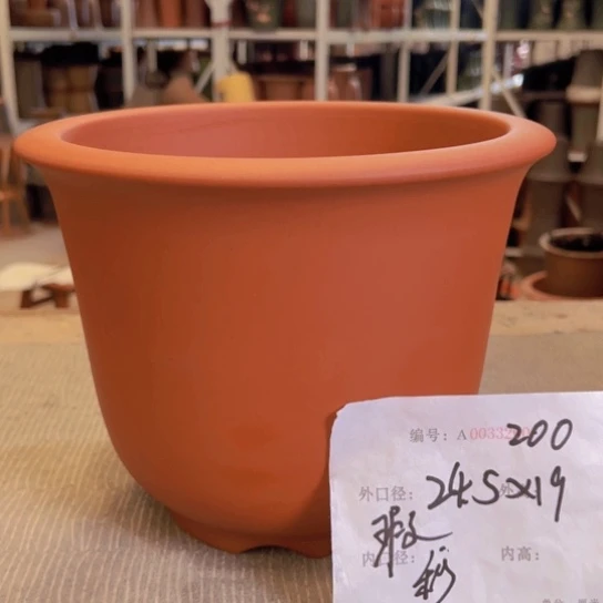 紫砂花盆紫紫砂盆