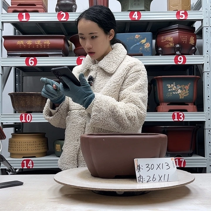 紫砂花盆紫砂花盆