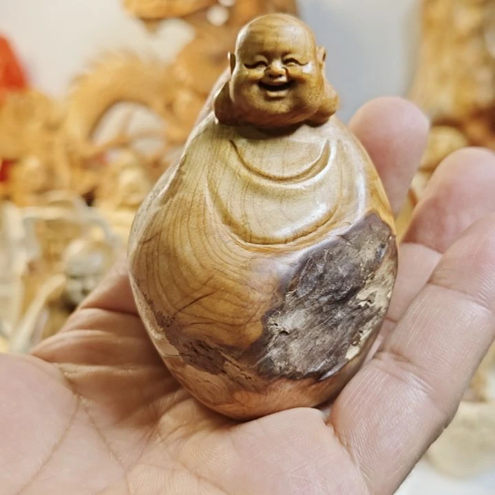 柏木（崖柏）乐乐手把件