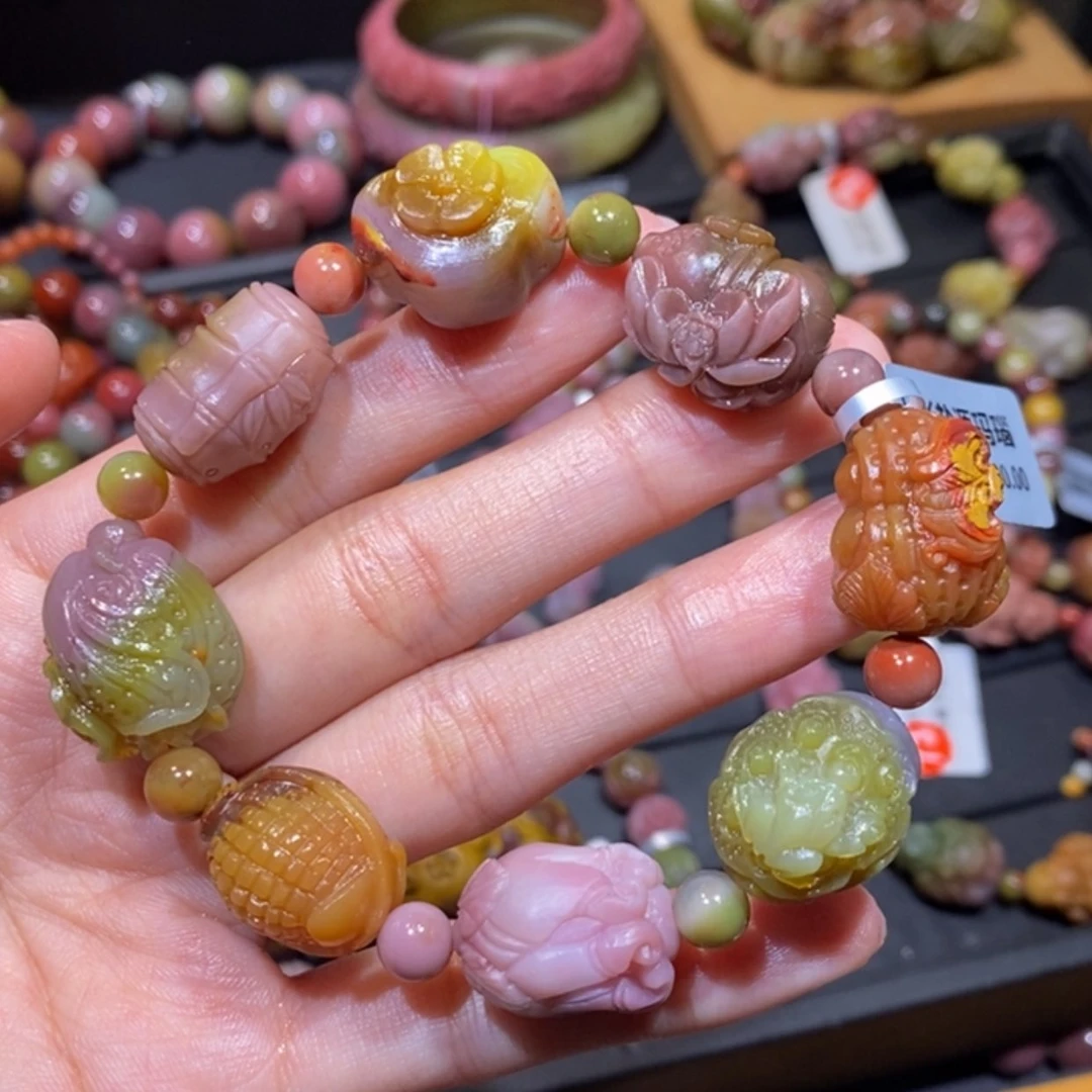 【闪购商品】未镶嵌手链玛瑙/玉髓盐源玛瑙