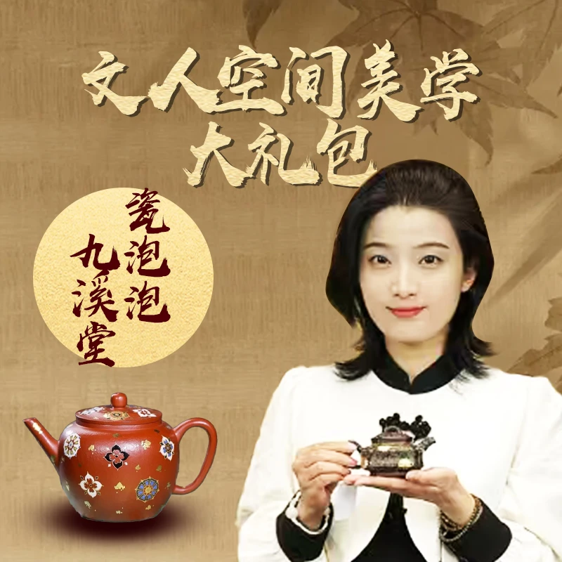 九溪堂&瓷泡泡 文人空间美学大礼包5 宜兴紫砂壶