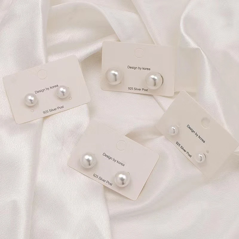 合金仿珍珠耳饰 磁吸珍珠耳夹新款无耳洞可戴耳环吸铁石珍珠耳钉