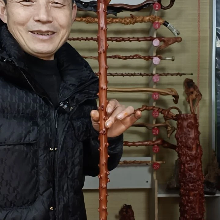 稳定木牛**爷贵州檬子木手件，手扙，烟杆