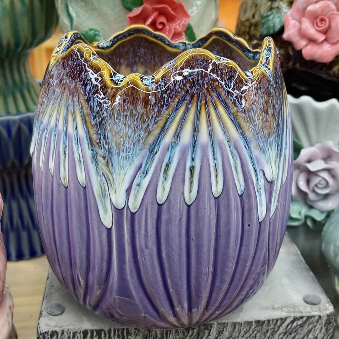 【闪购商品】陶瓷花盆