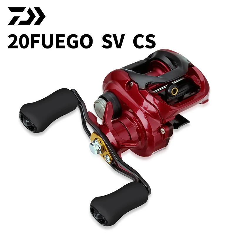 DAIWA达亿瓦20款飞鸽水滴轮FUEGO SV CS路亚轮远投轮金属鱼线轮