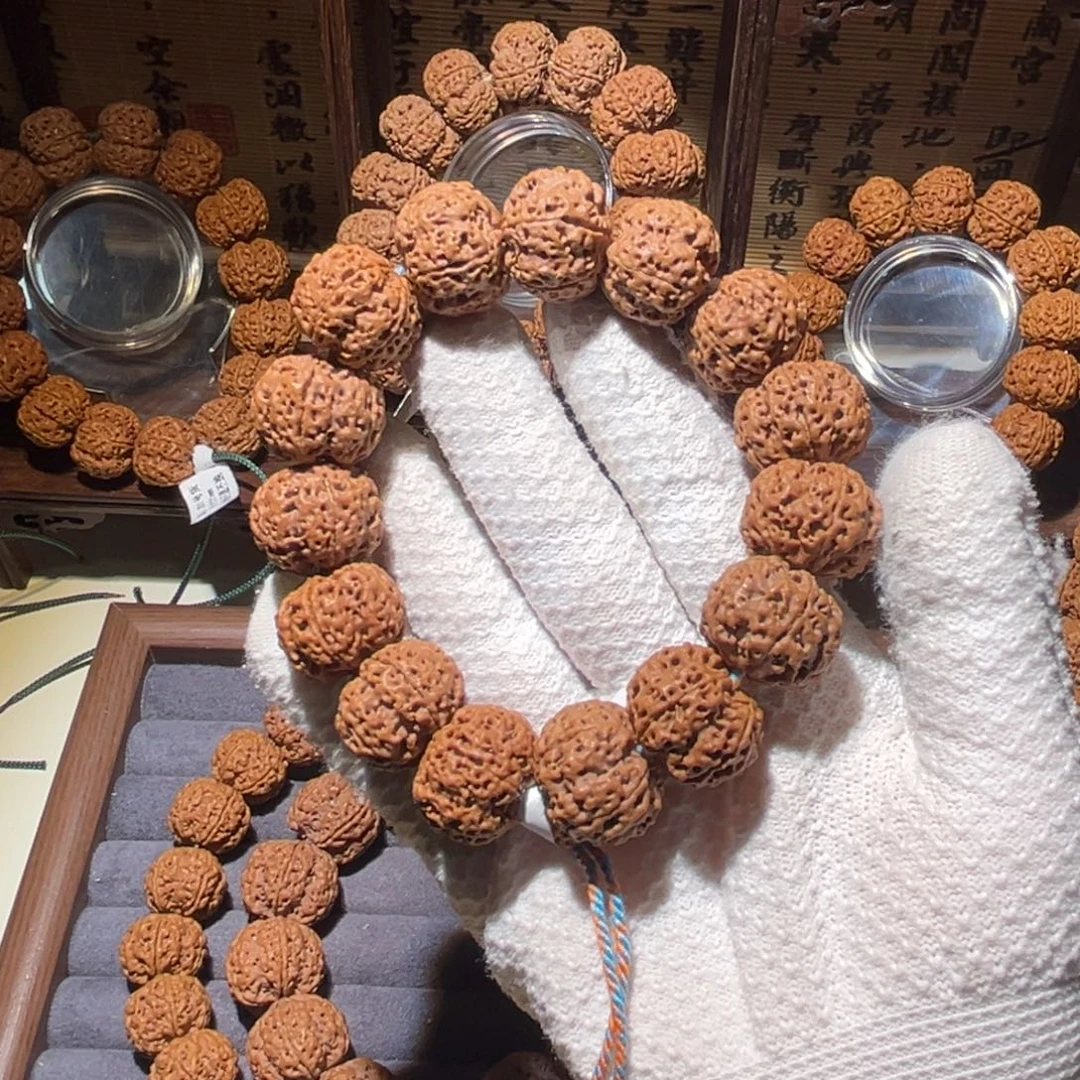 手串金刚菩提21平头尾峰窝肉