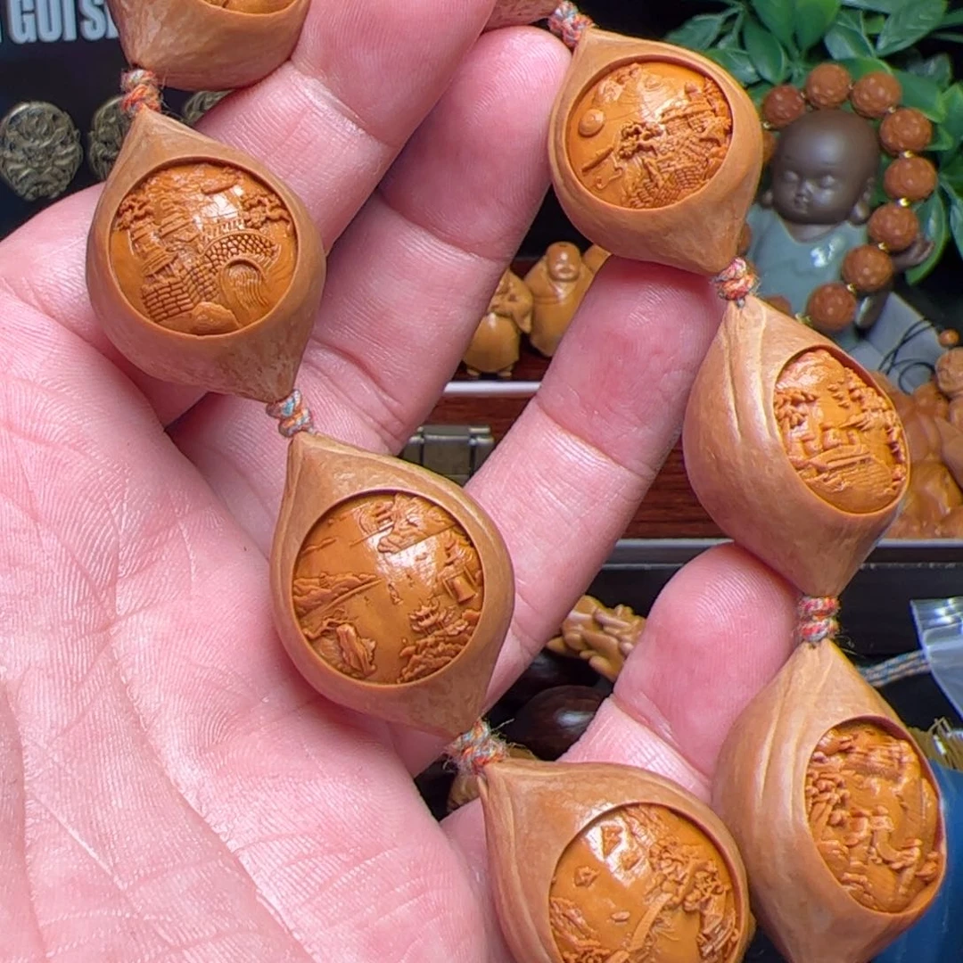 橄榄核吊坠橄榄核