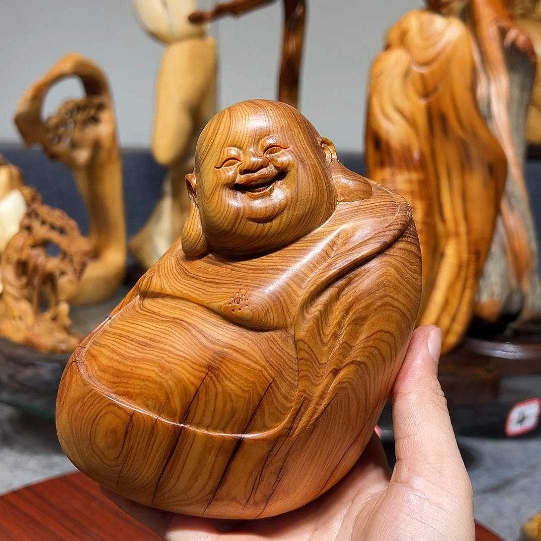 柏木崖柏木手把件摆件