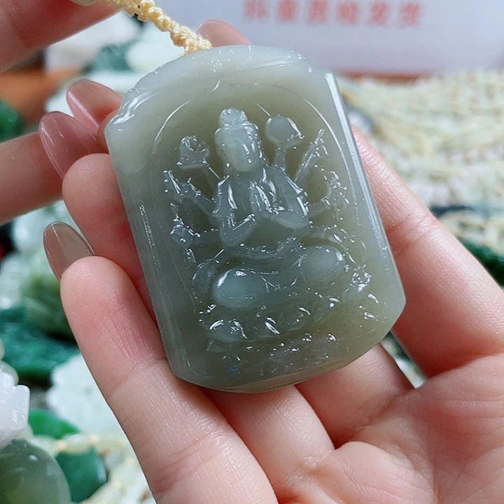 颈饰未镶嵌和田玉