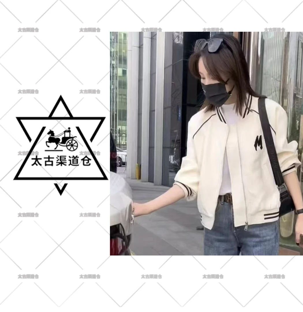 2025年爆款短款棒球服外套女春季新款欧货高级感休闲百搭夹克上衣
