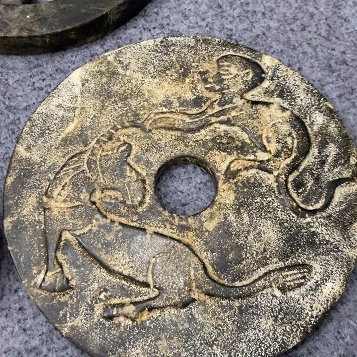 白玉菩提吊坠摆件