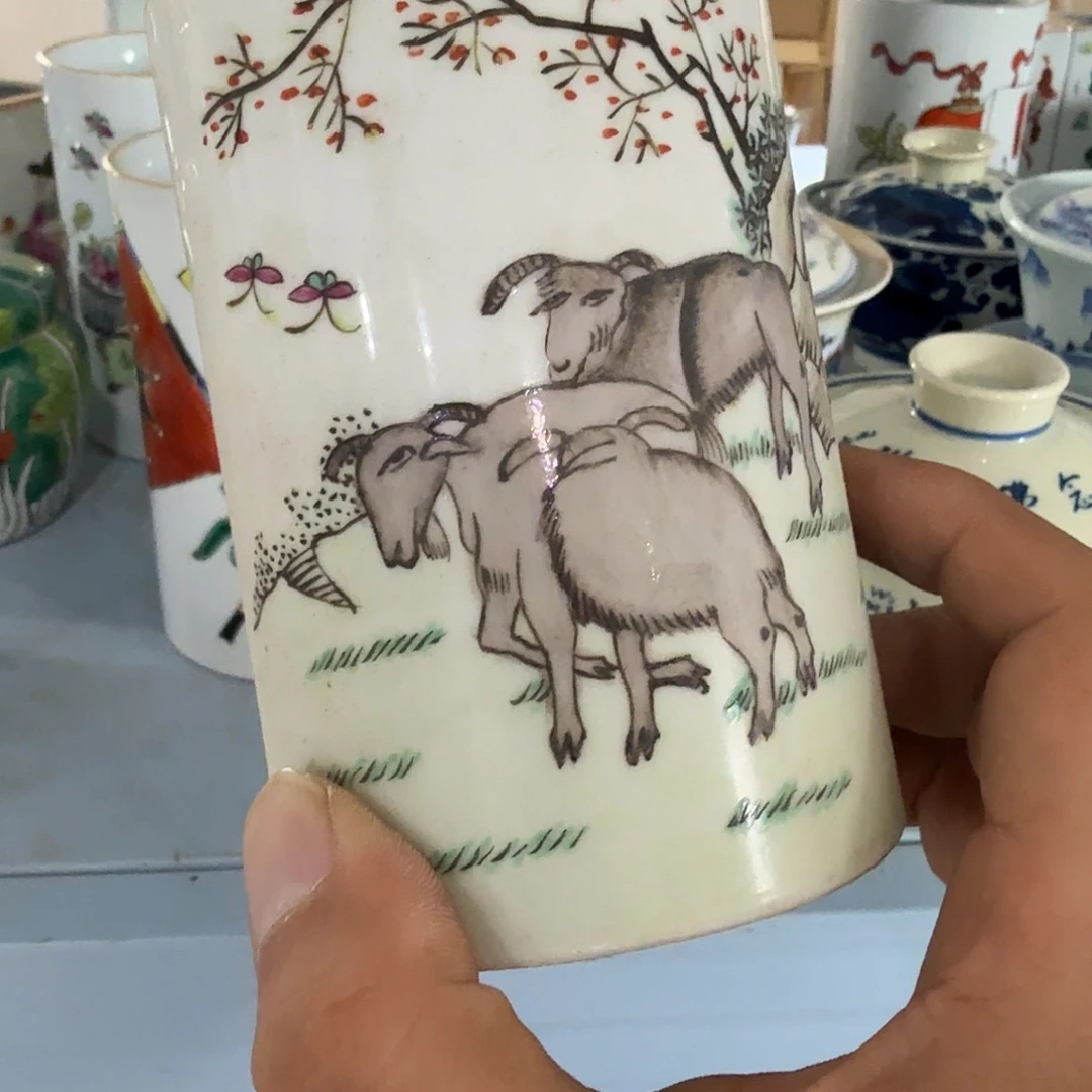 瓷片摆件等方式在不同行业上