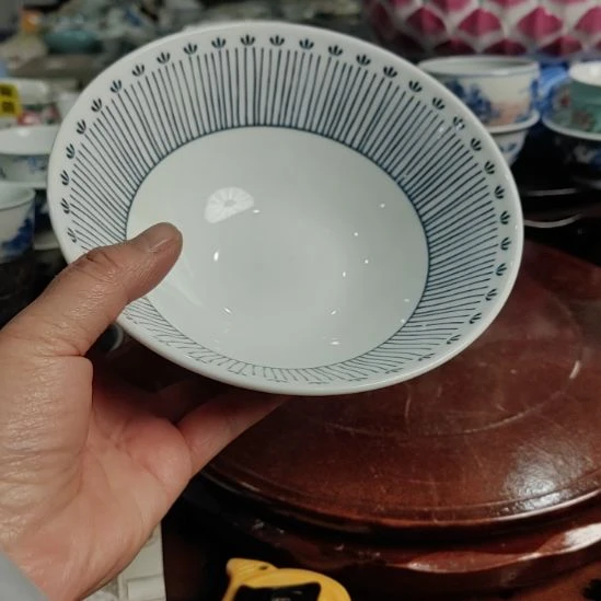 手工制作7寸面碗手工制作