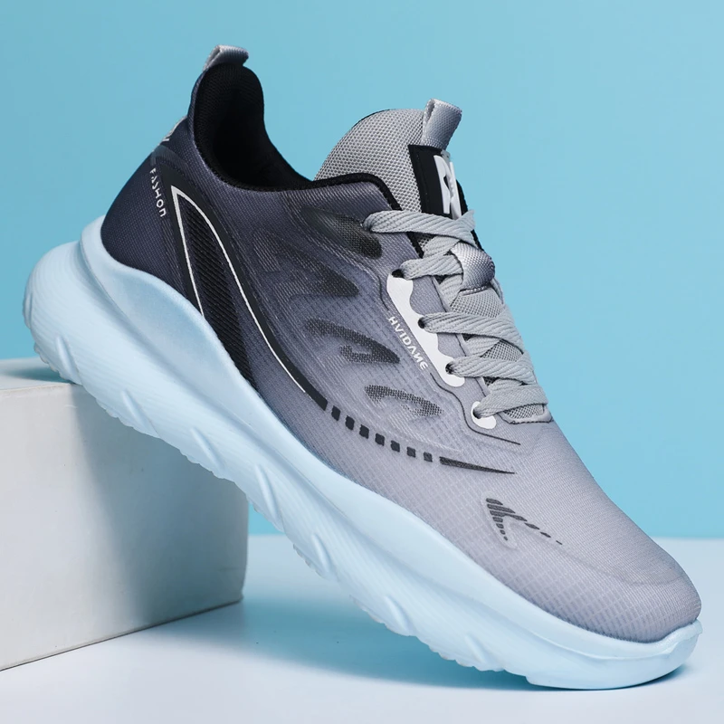 磁共振健步鞋超轻高弹软底减震男女同款运动鞋养生按摩情侣跑步鞋