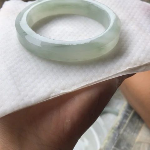 石英质玉（金丝玉）手镯未镶嵌扶****干加工定制