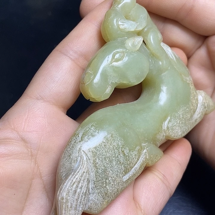 吊坠白玉菩提精品文玩