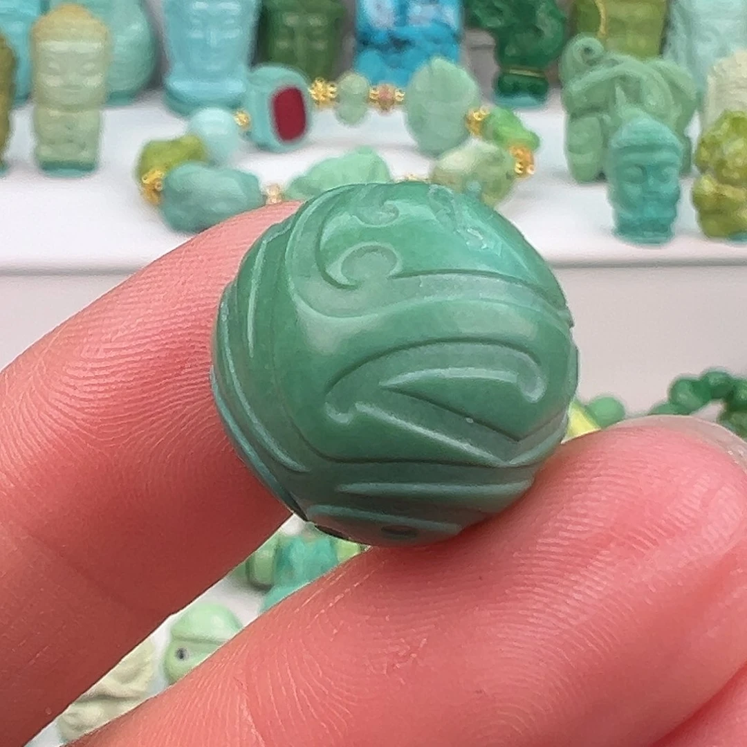 绿松石未镶嵌吊坠(不含链)