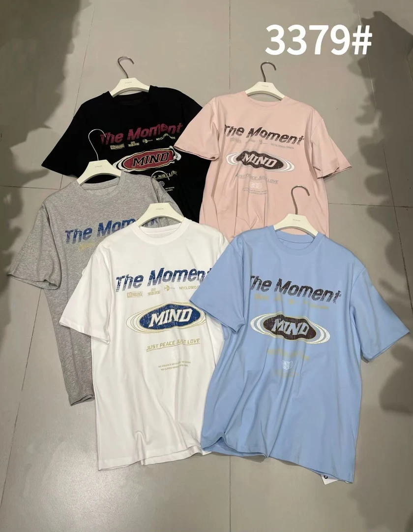 【露露】键盘家#潮流ins风宽松字母印花短袖T#3379