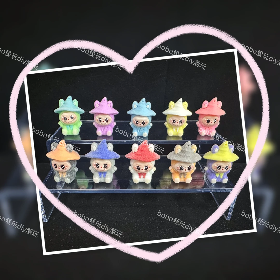 植绒魔术帽布布毛绒公仔DIY饰品摆件