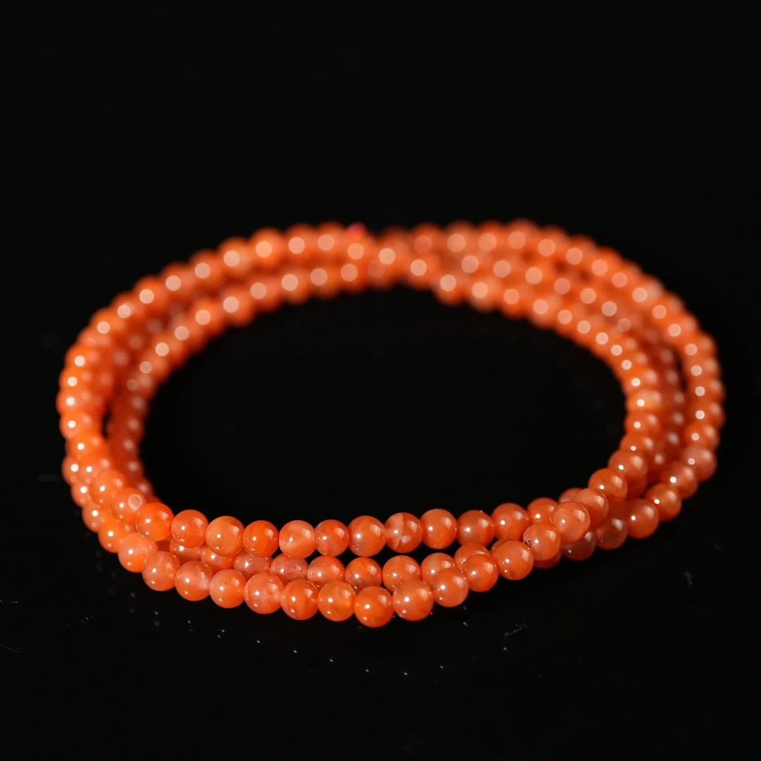 小年份南红玛瑙念珠LFJ2504252103