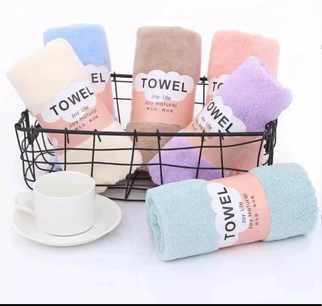 【文文严选】加大加厚家用吸水洗脸毛巾 颜色随机