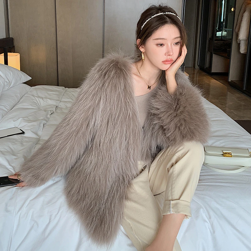 【Eman】经典大V 2025新款美洲貉双面编织前70后60高货加密外套