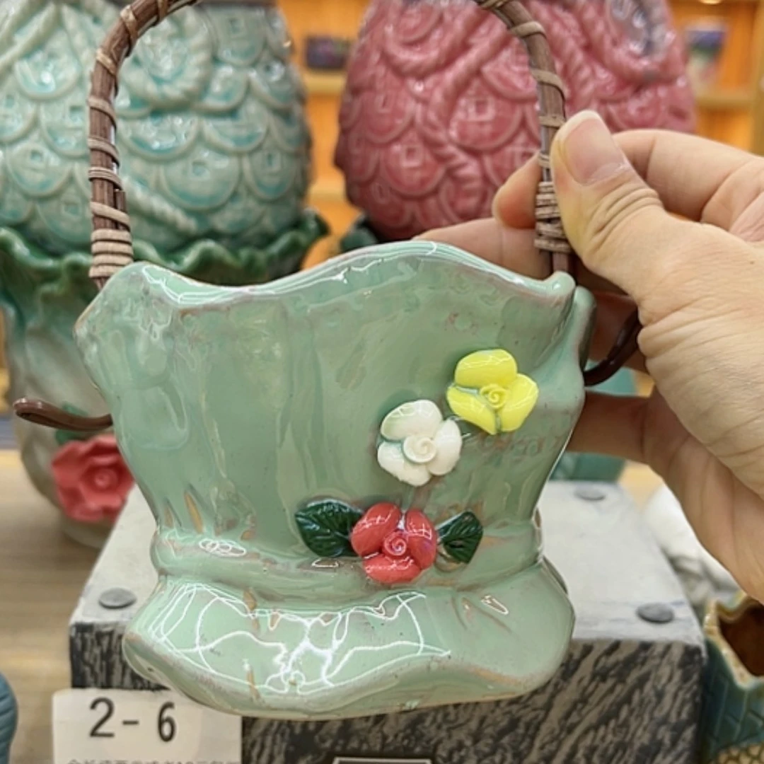 【闪购商品】陶瓷花盆