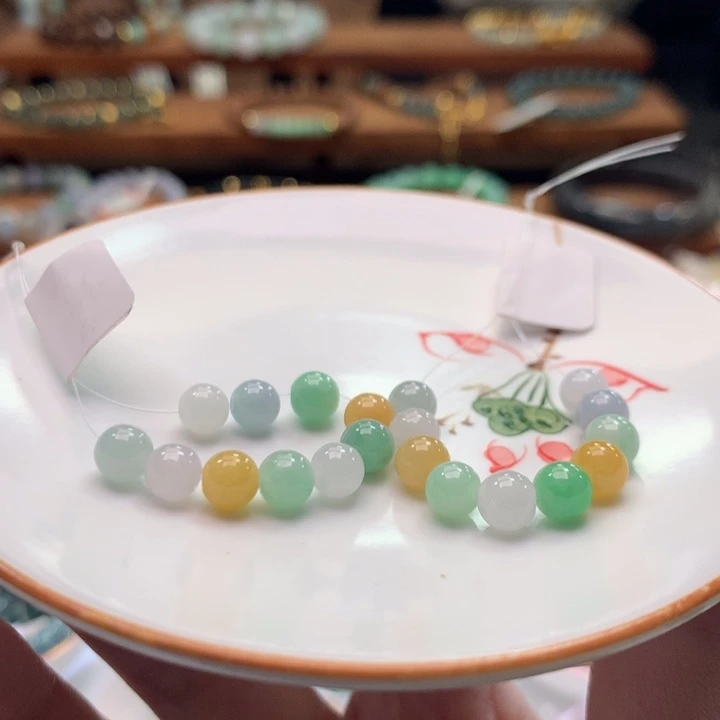 翡翠未镶嵌手链翡翠d56卡5.6