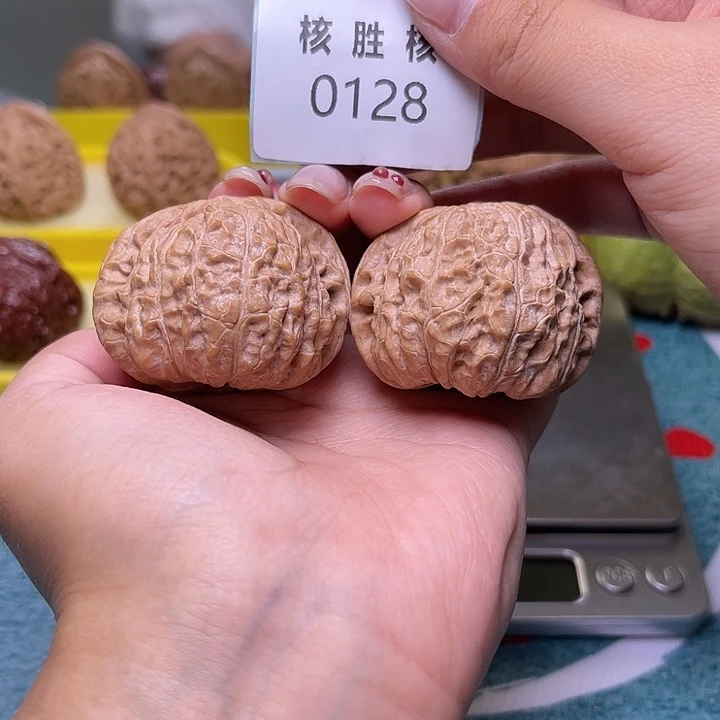 文玩核桃把件南瓜墩44.0128