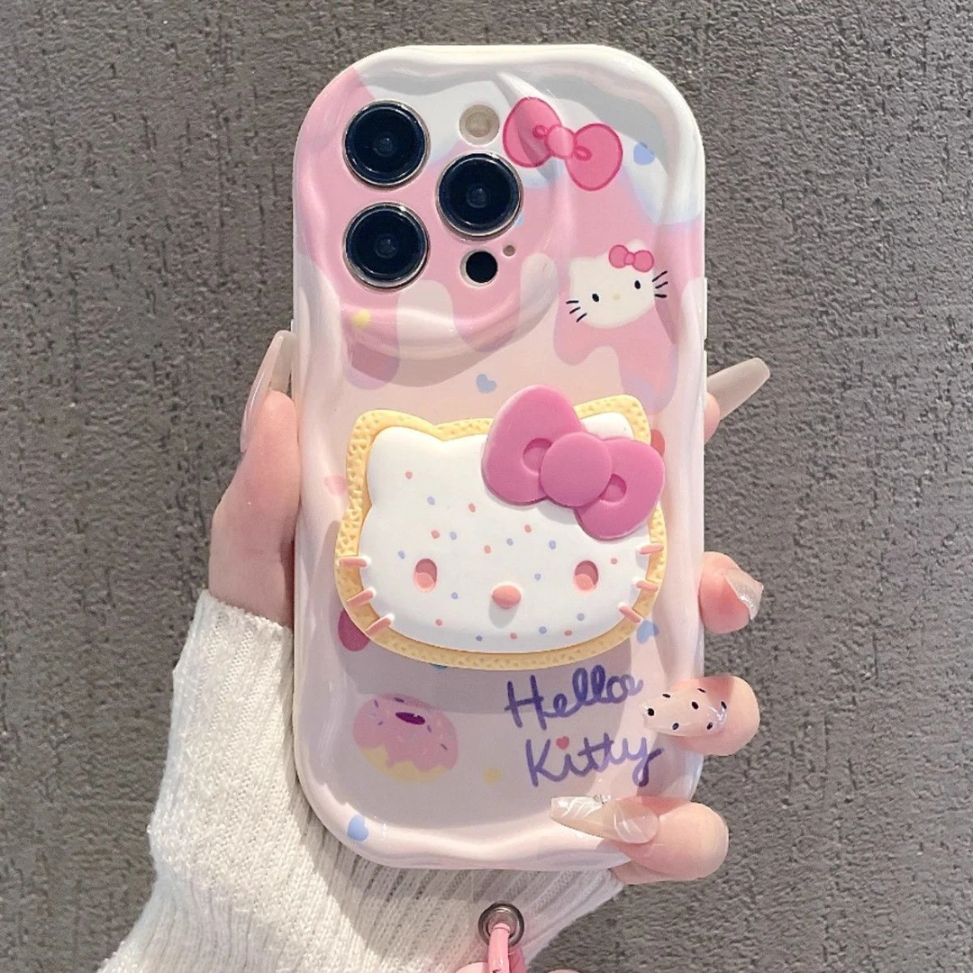 奶油KT猫适用opporeno14手机壳高颜值颜控OPPOreno13pro高级感12