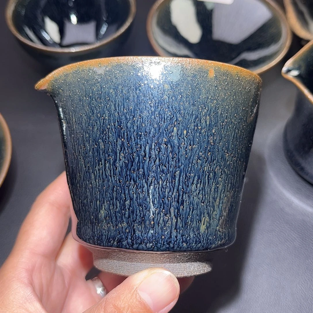****道茶盏柴烧建盏公道343