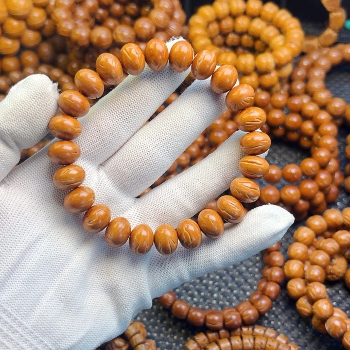 桃核手串12尺龙纹算盘「全品浮力」