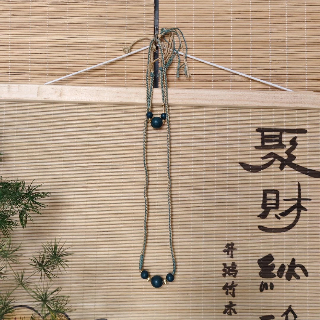 拾遗匠【蓝药师·增强免疫】古法传承合香珠藏式手编绳