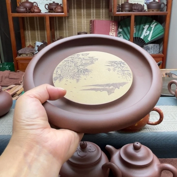 -***/茶壶紫泥壶城20公分
