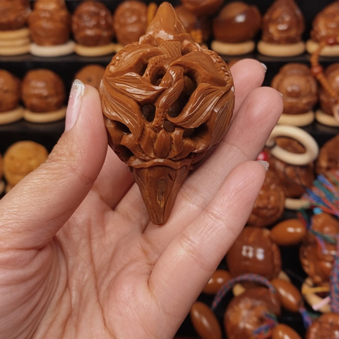 猫***荷手串/手链橄榄核荷花雨000999