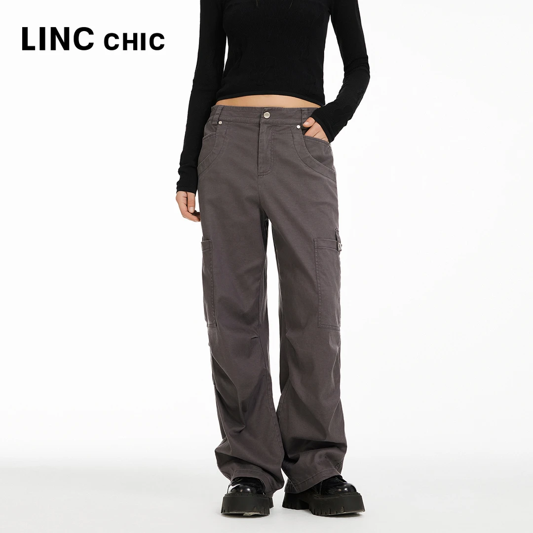 LINCCHIC/金羽杰工装裤S241PA021Y