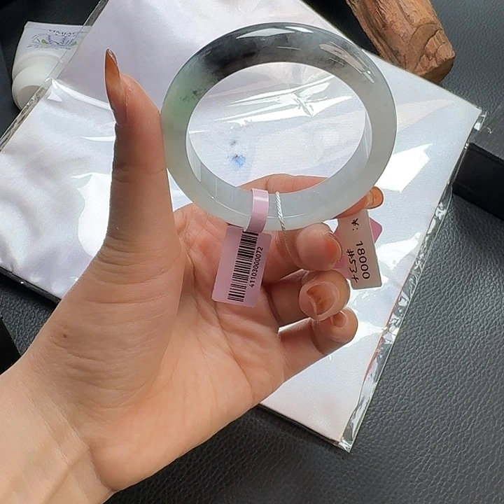 翡翠未镶嵌手镯53-54-55