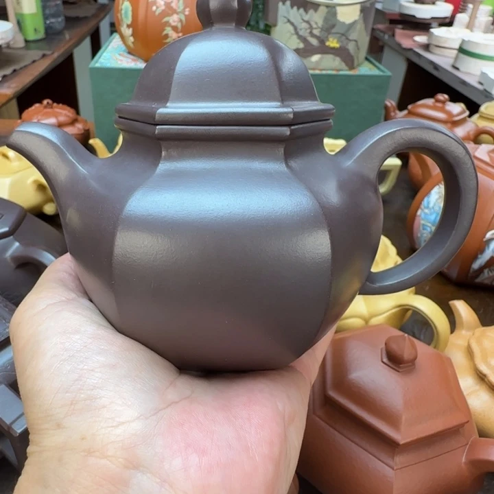 椰***风紫砂公道杯密密麻麻