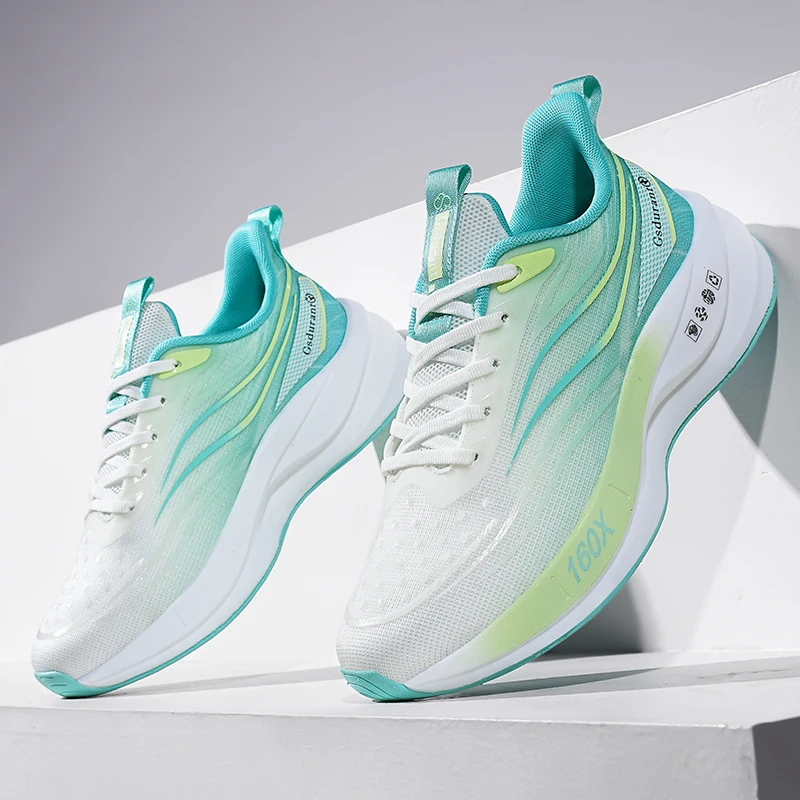 碳板5.0跑鞋秋季男软底透气弹力减震青少年马拉松竞速专业运动鞋