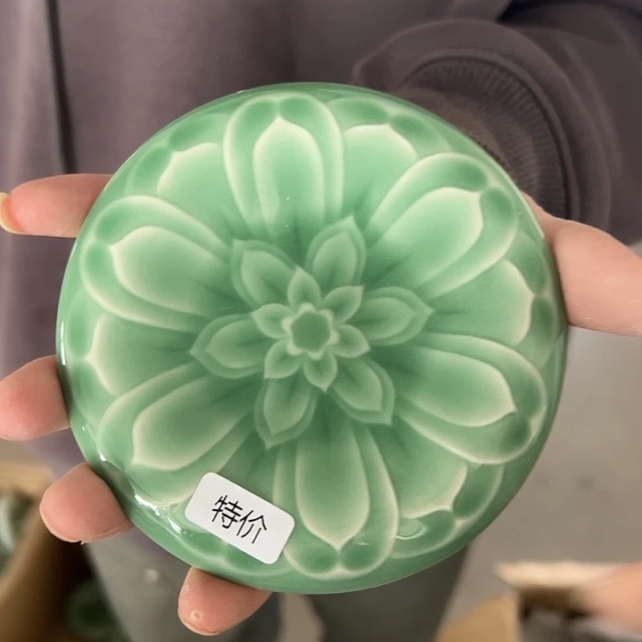 云间青瓷龙泉小米茶器