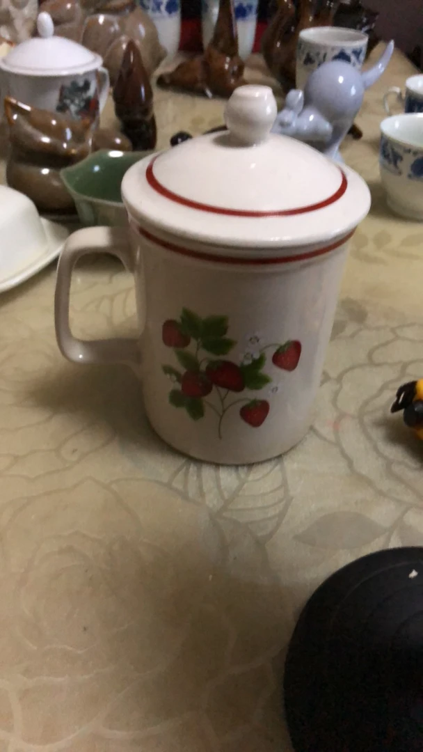 磁州窑石器杯子一个