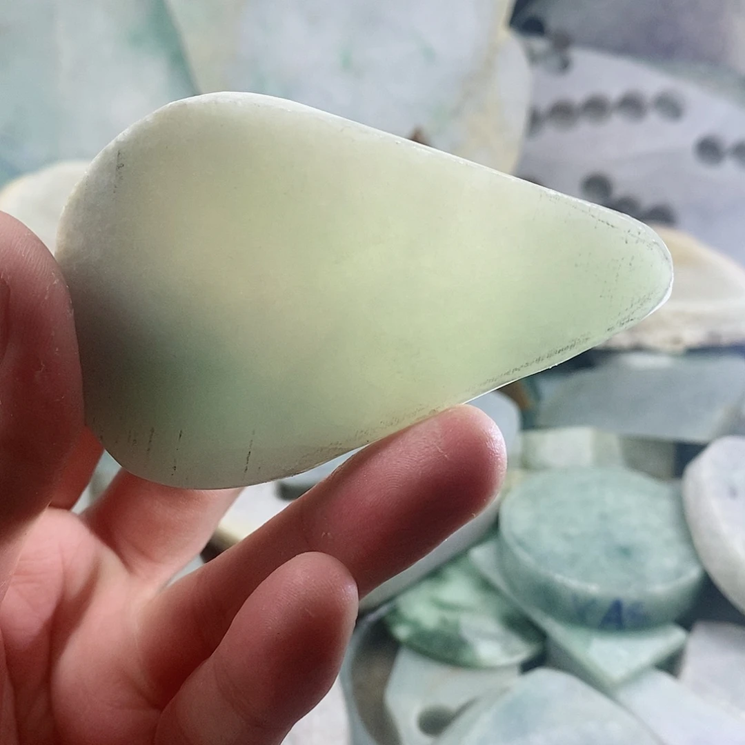 翡翠散珠天然缅甸翡翠a货19