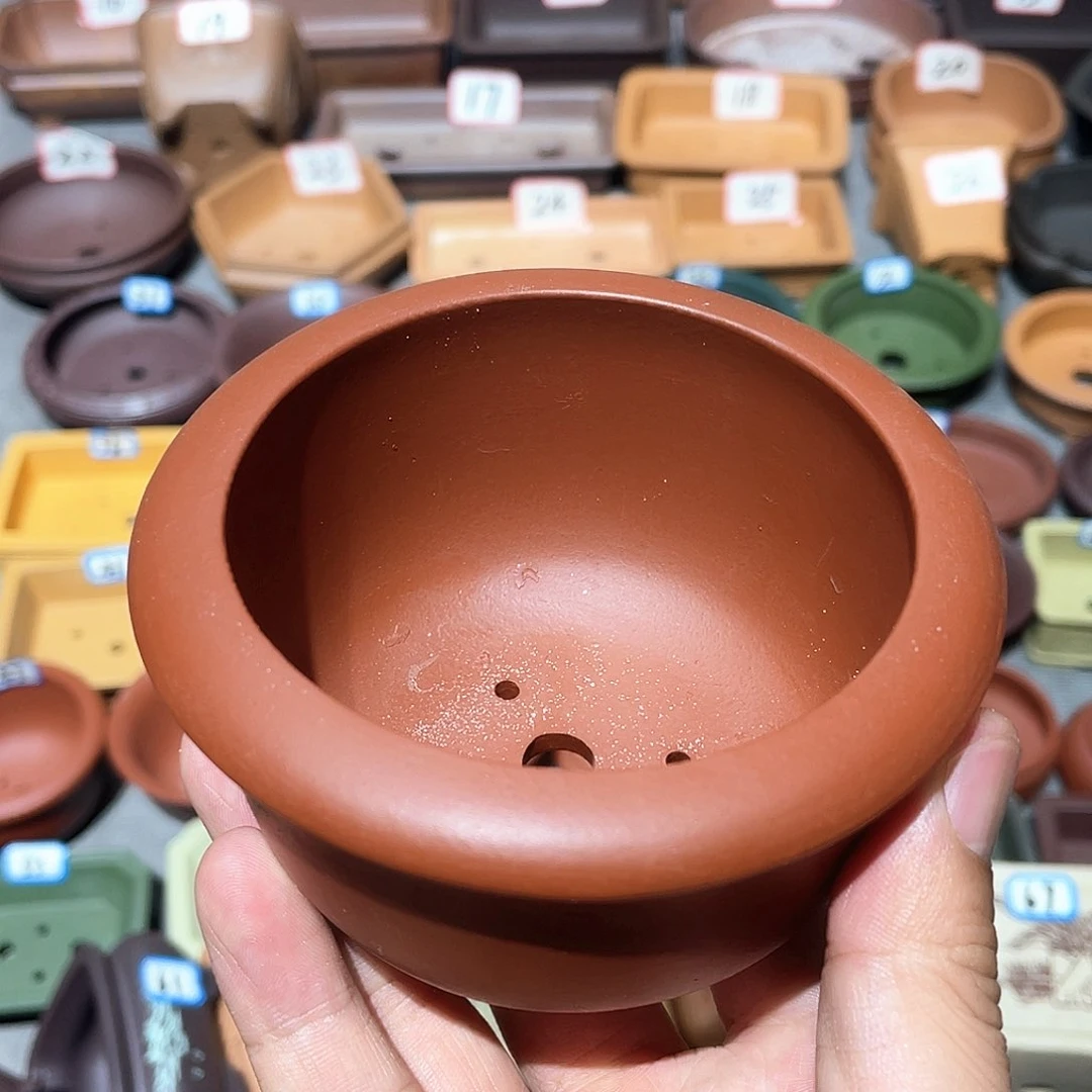 紫砂小盆8*5微瑕