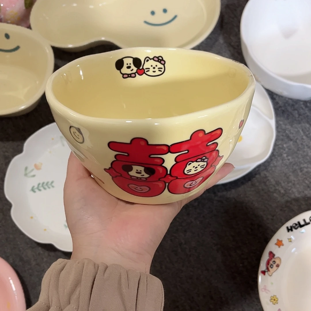 6寸陶瓷餐具系列加厚