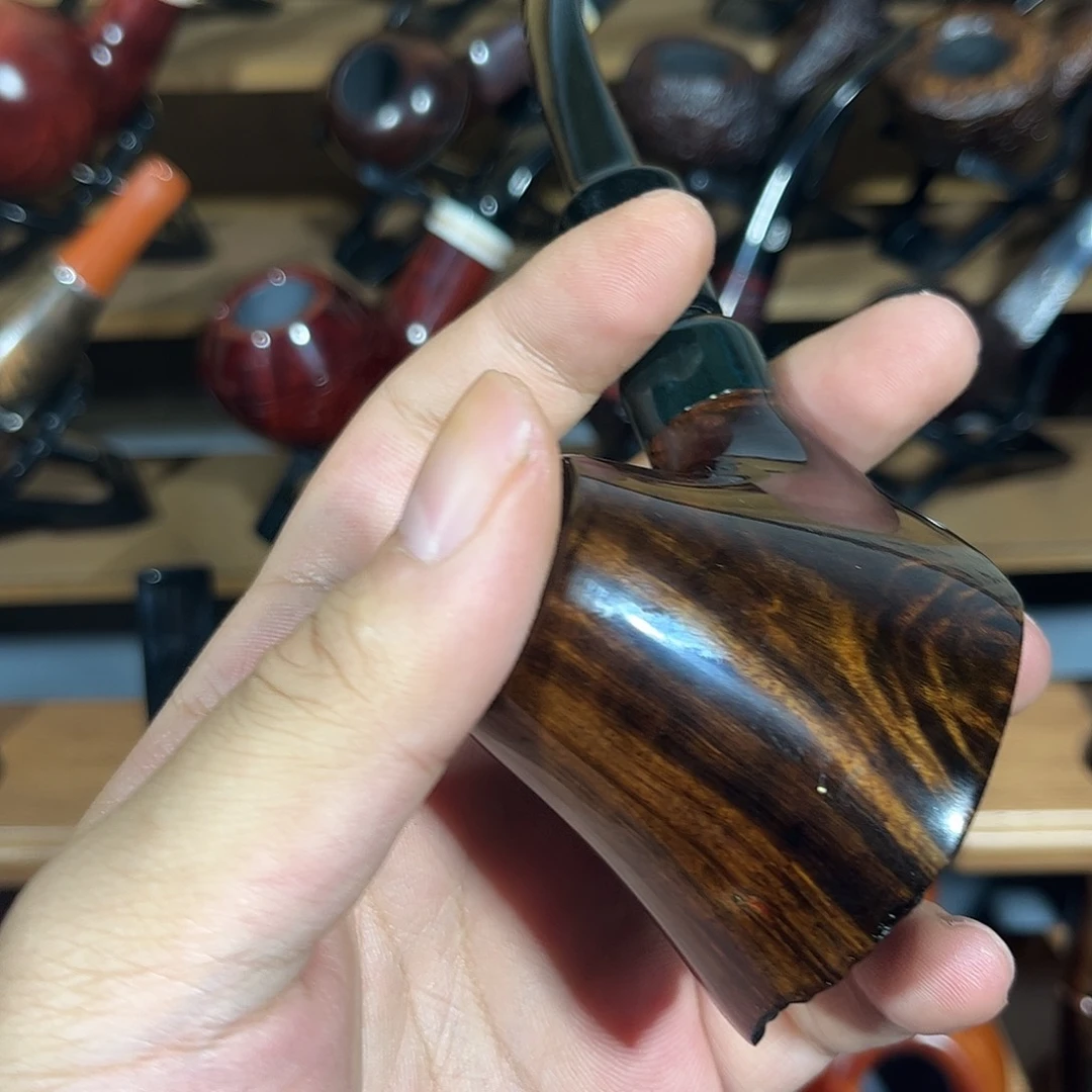 石楠木手工火山烟斗