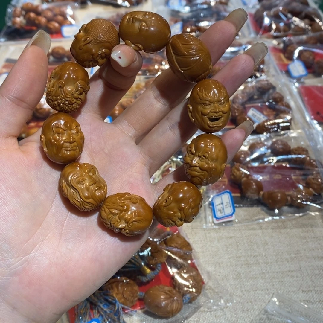 手串/手链橄榄核伟龙十八罗汉